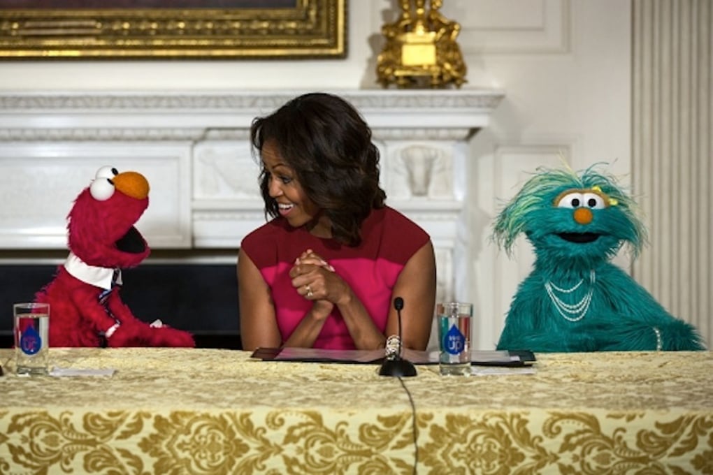 first lady sesame street