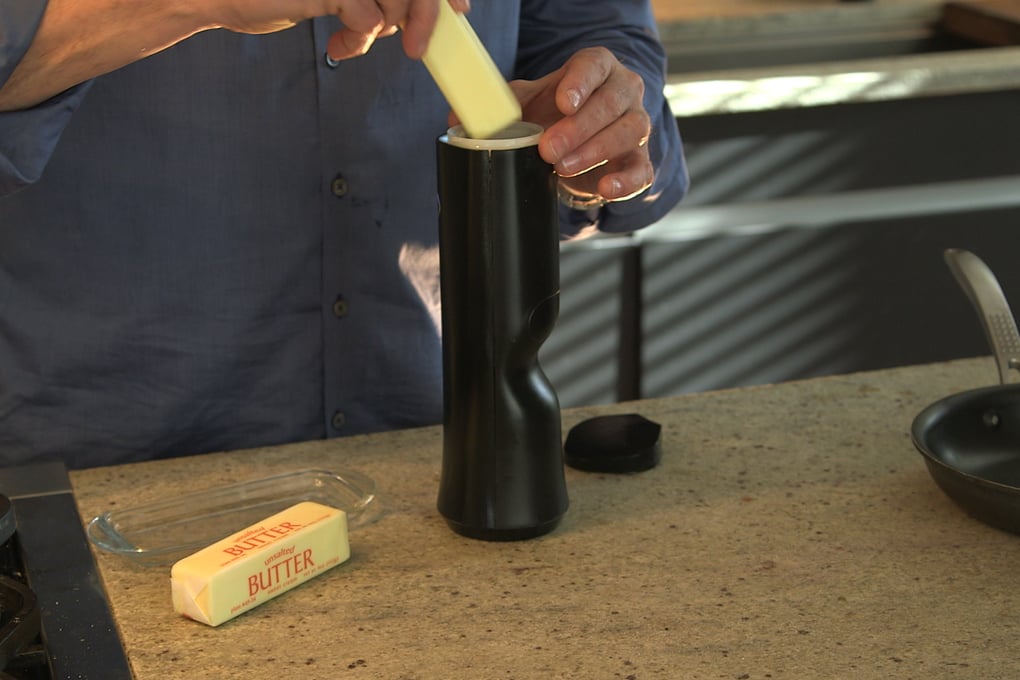 BIEM loading butter