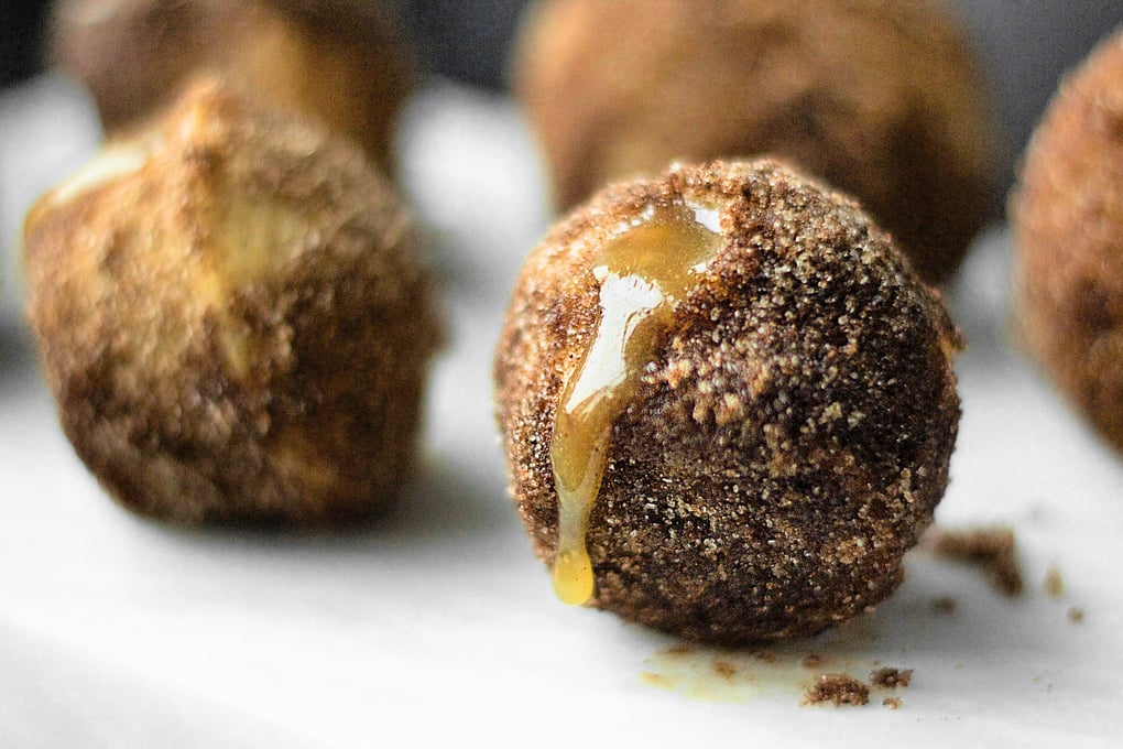 feature apple cider donut holes