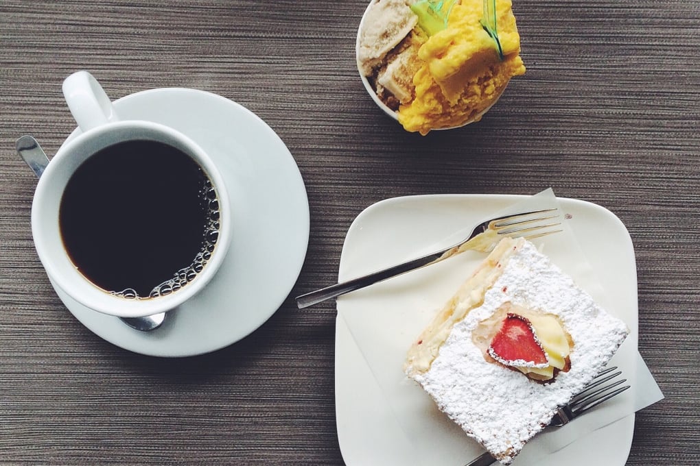black coffee pastry Fellini amycho