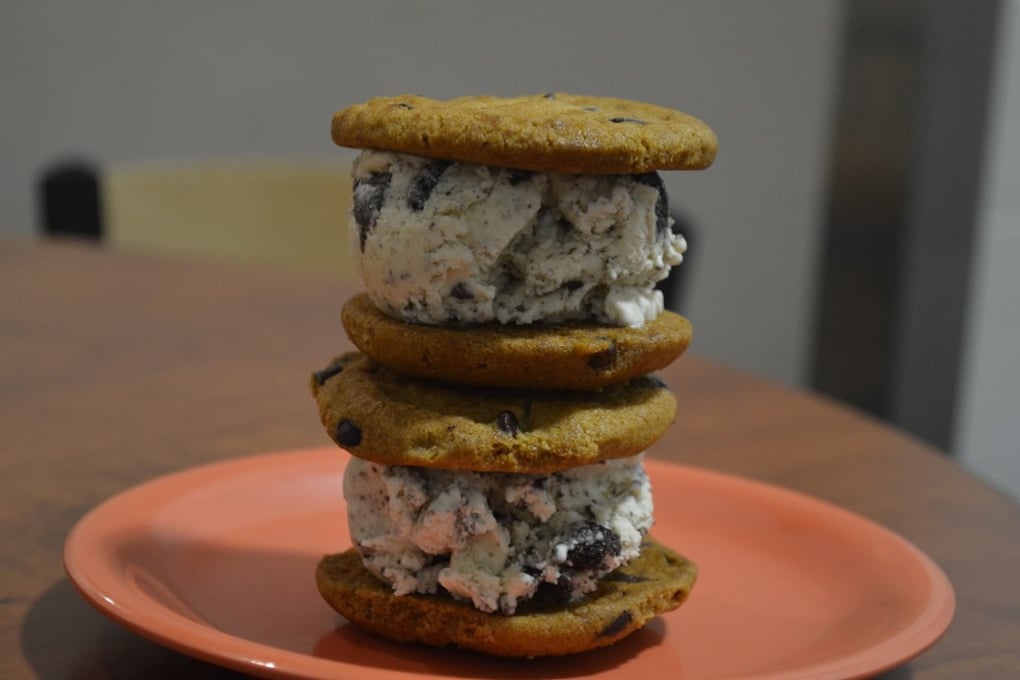 ice cream sandwich stack
