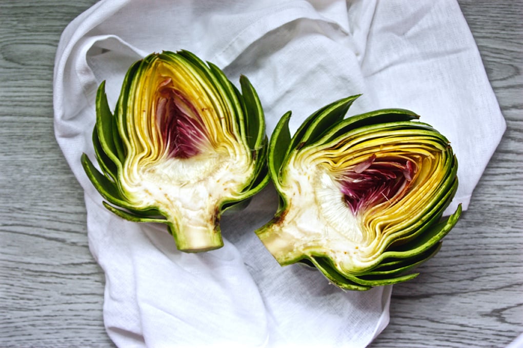 artichoke halves
