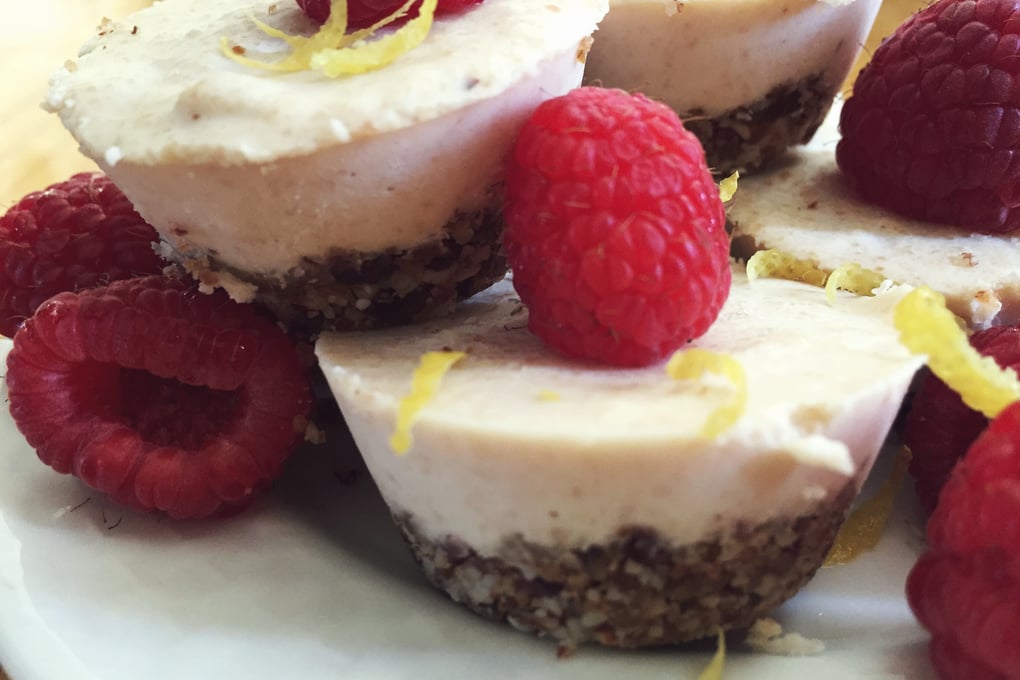 vegan cheesecake bites Gordon
