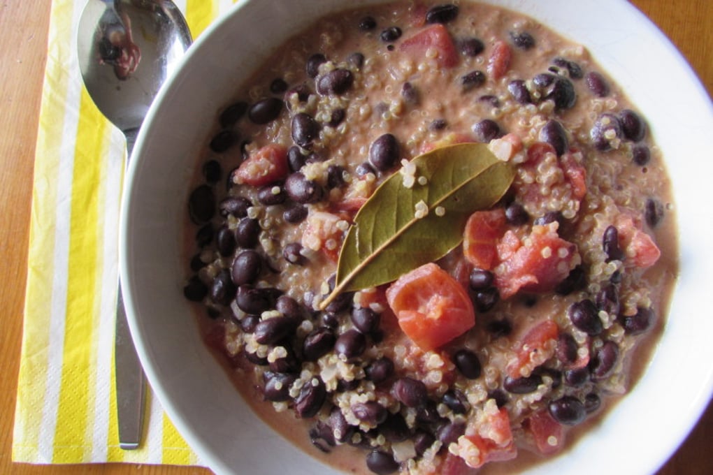 coconut quinoa black bean soup keah hansen