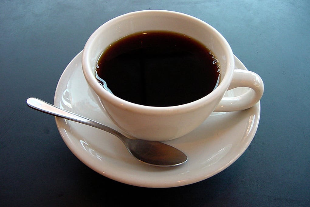 A small cup of coffee