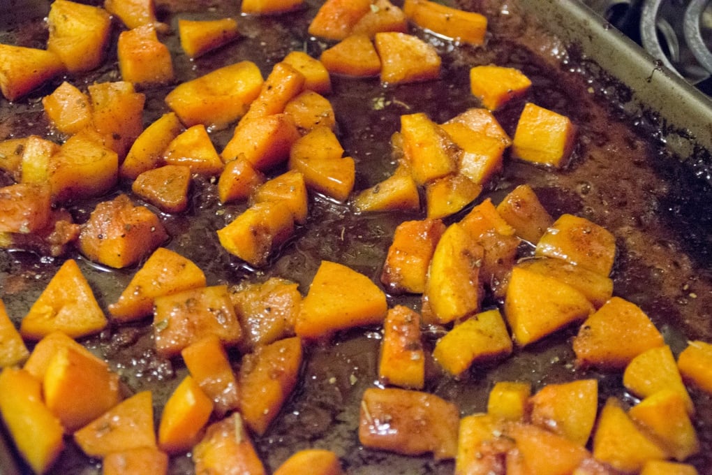 squash roasted
