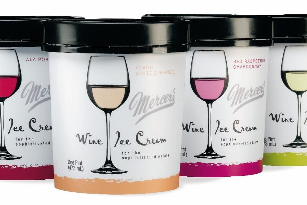 mercers wine ice cream