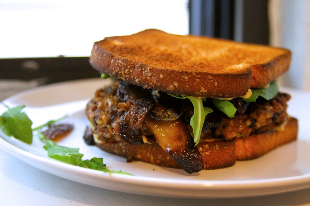 Crispy Quinoa Black Bean Burgers 13