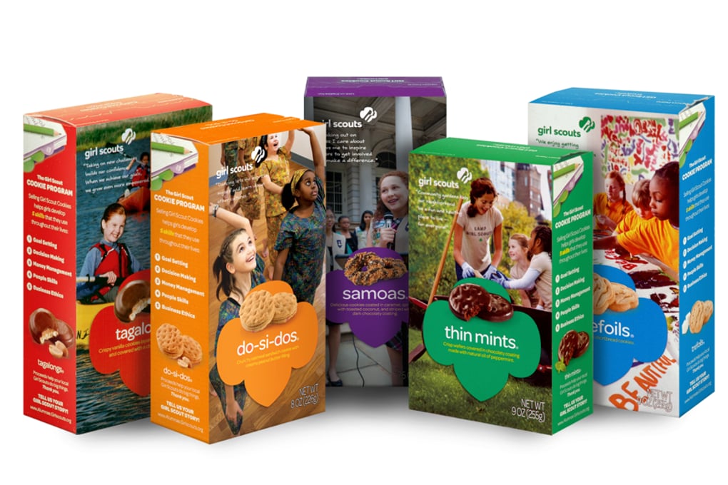 girl scout cookie boxes 1