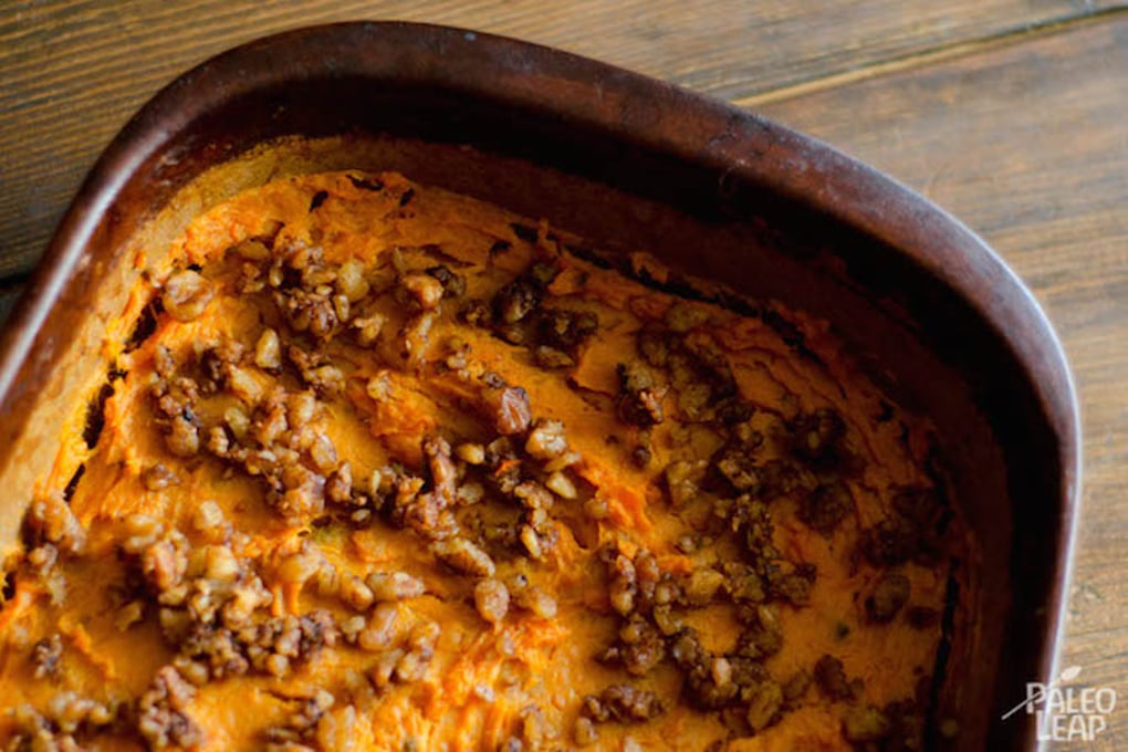 Paleo Sweet Potato Souffle