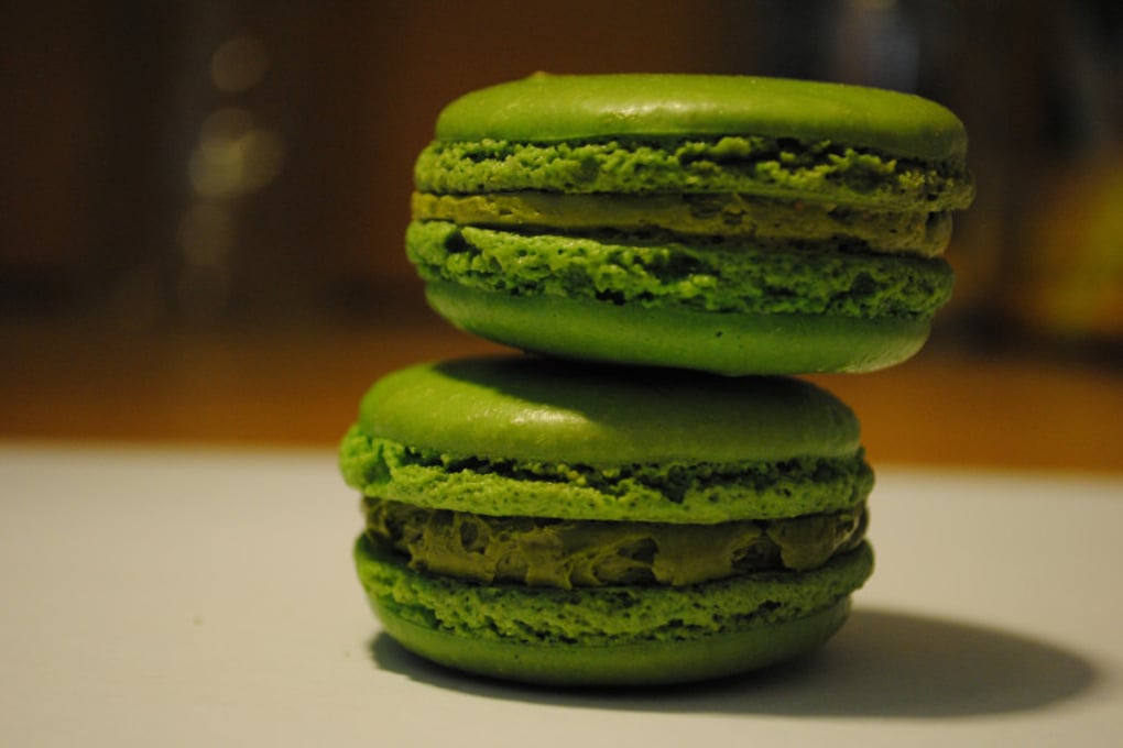 matcha macaron