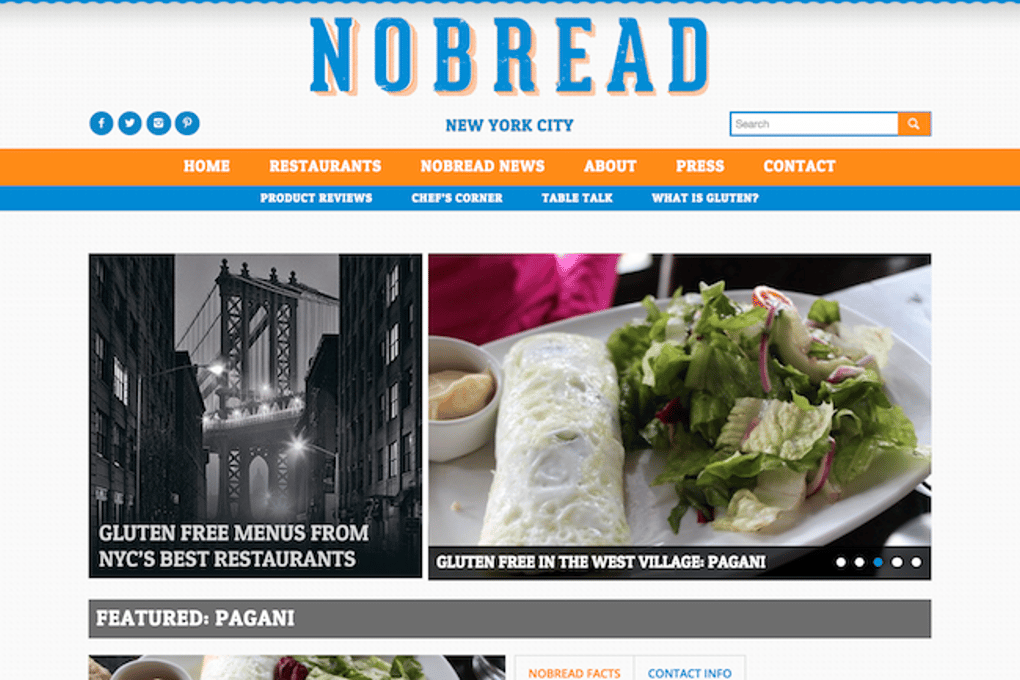 NOBREAD Site