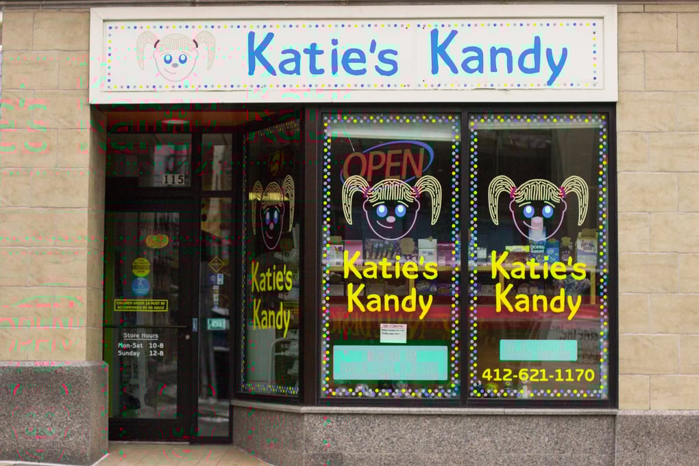 bright store front
