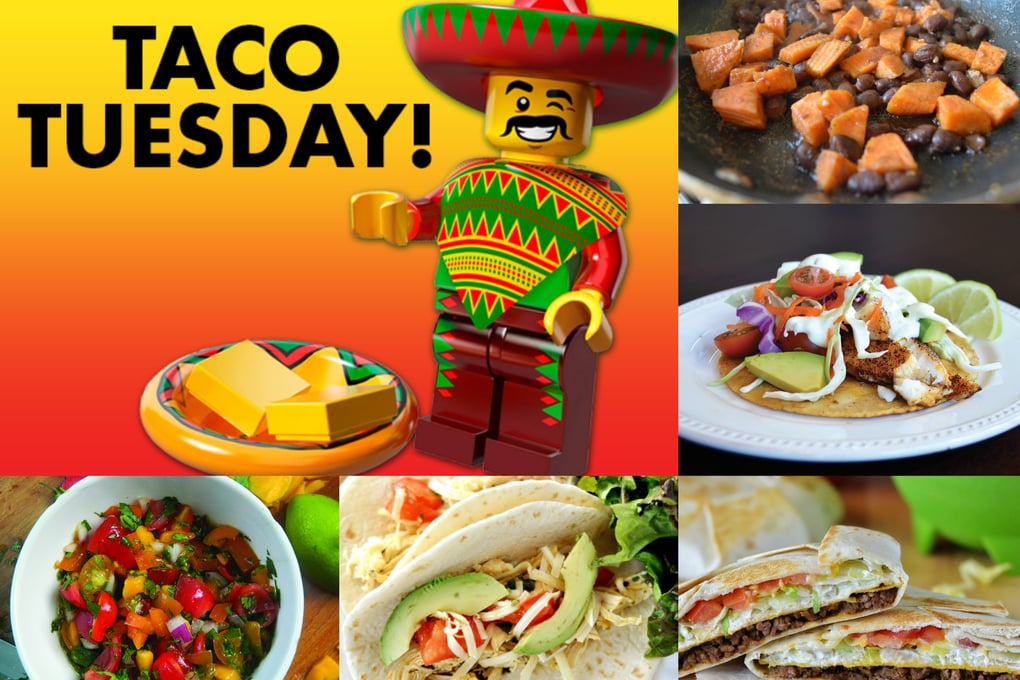 Taco Tuesday Collage