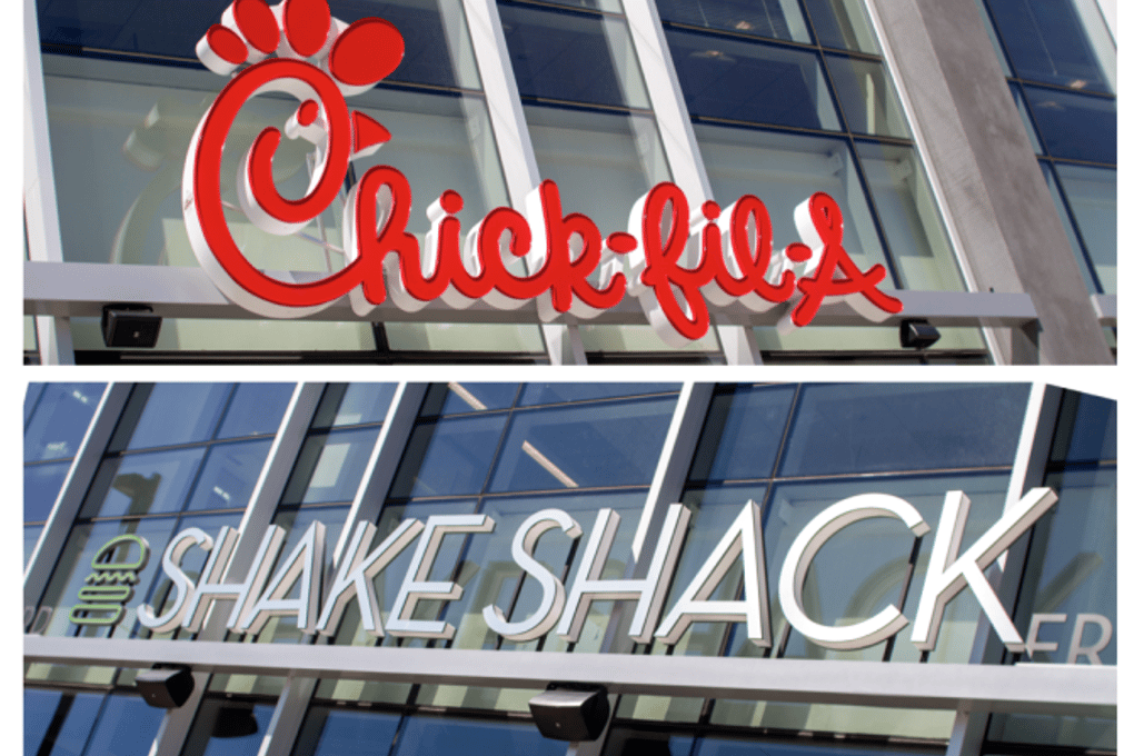 Shake Shack v 3. Chick fil A 9 Florence Ma e1430430760935