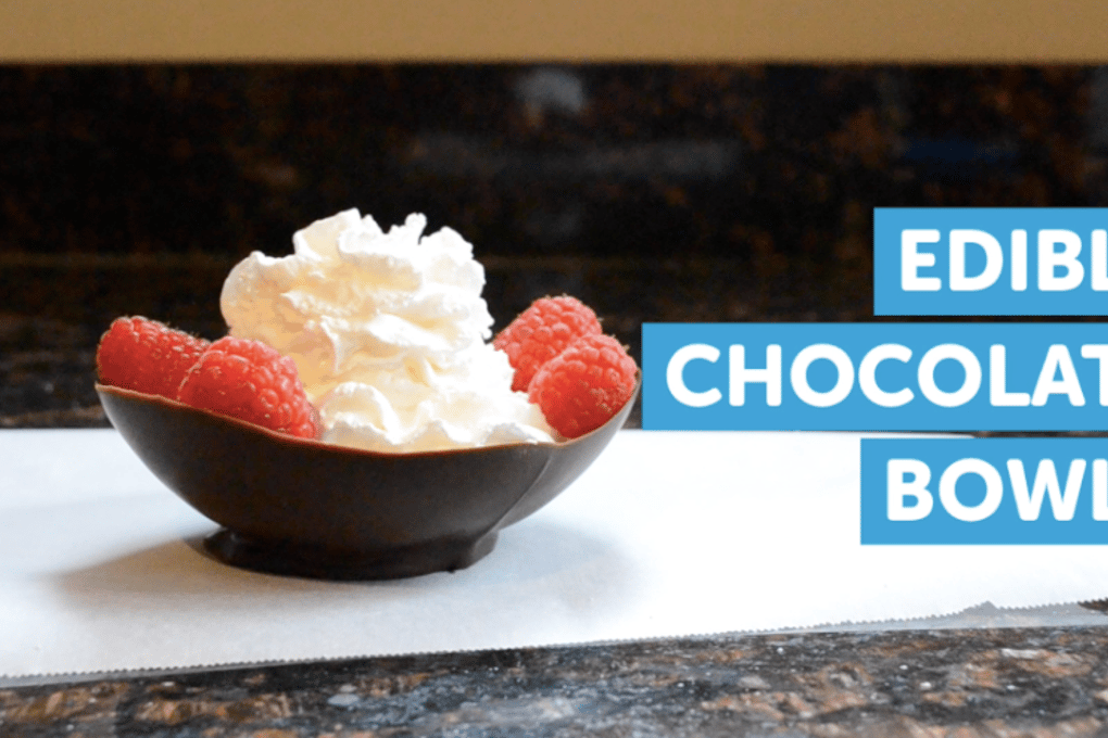 Edible Chocolate Bowls