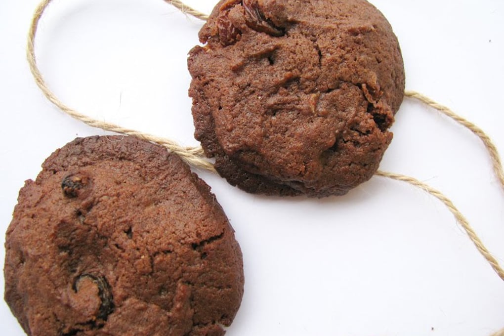 jaggery raisin cookies3