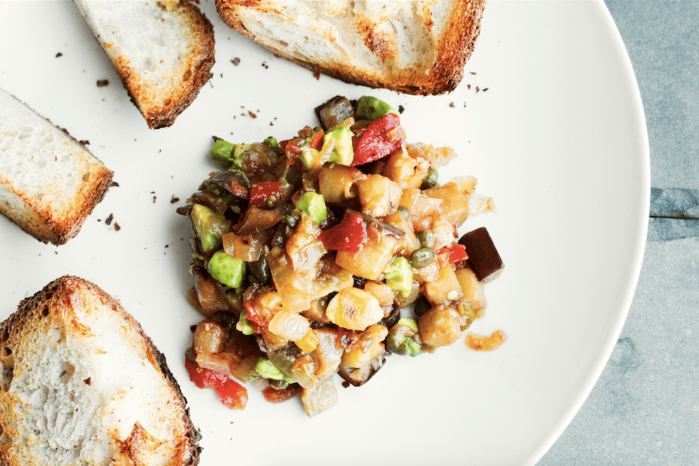 Eggplant Caponata Wine Awesomeness