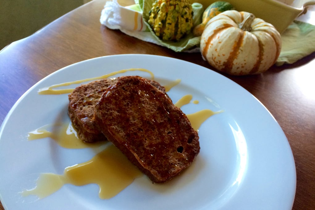Pumpkin Bread French Toast