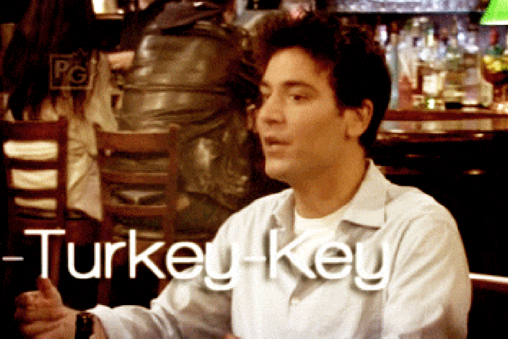 giphy turkey himym