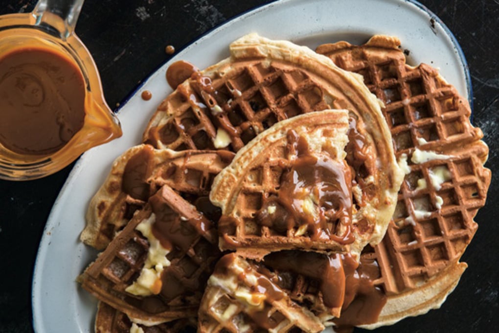 banana waffles