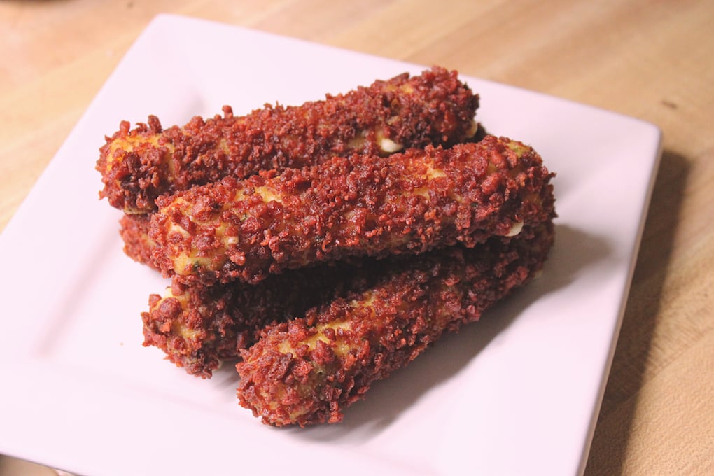 photo courtesty of TTEOMB.com bacon cheese stick
