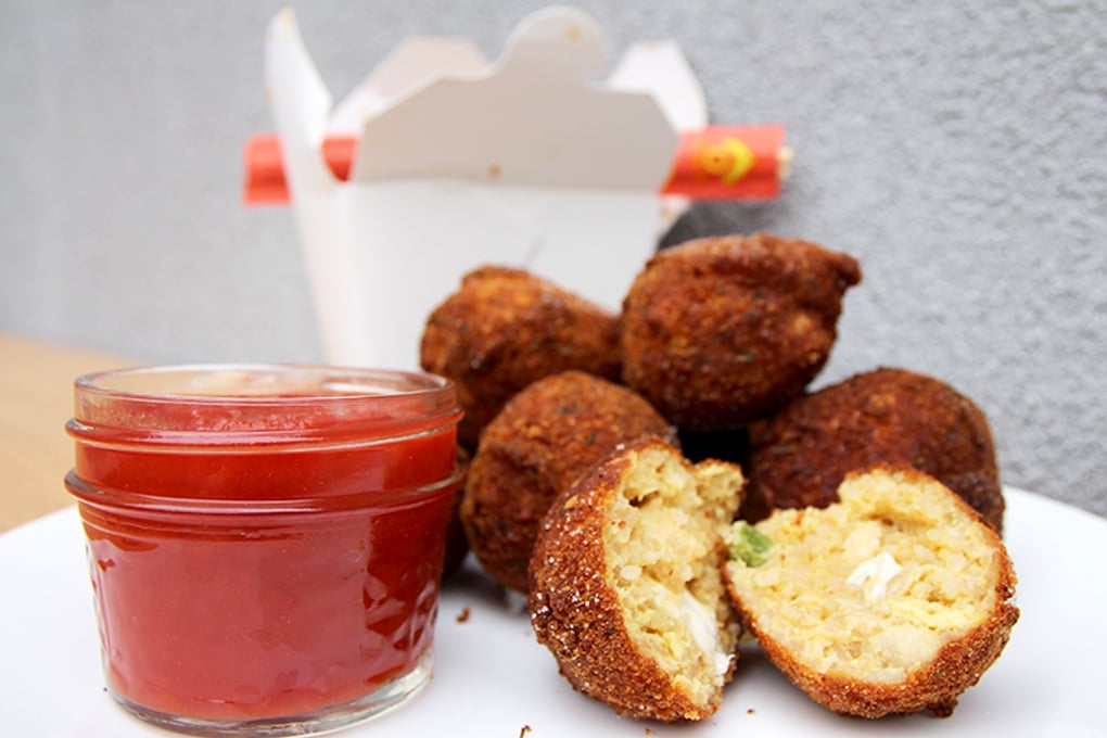 fried rice arancini 7