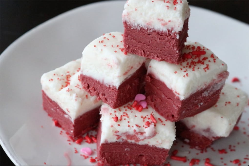 Red Velvet Fudge