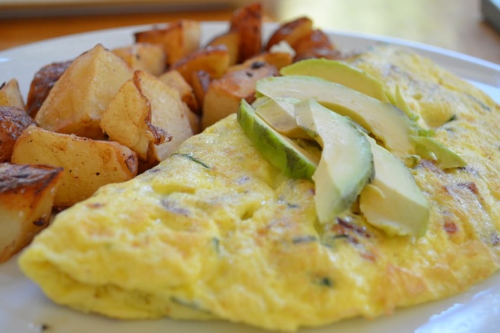 Bacon and Cheddar Omelette