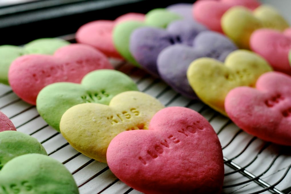 valentines day party food kelseys kitchen conversation heart sugar cookies 1