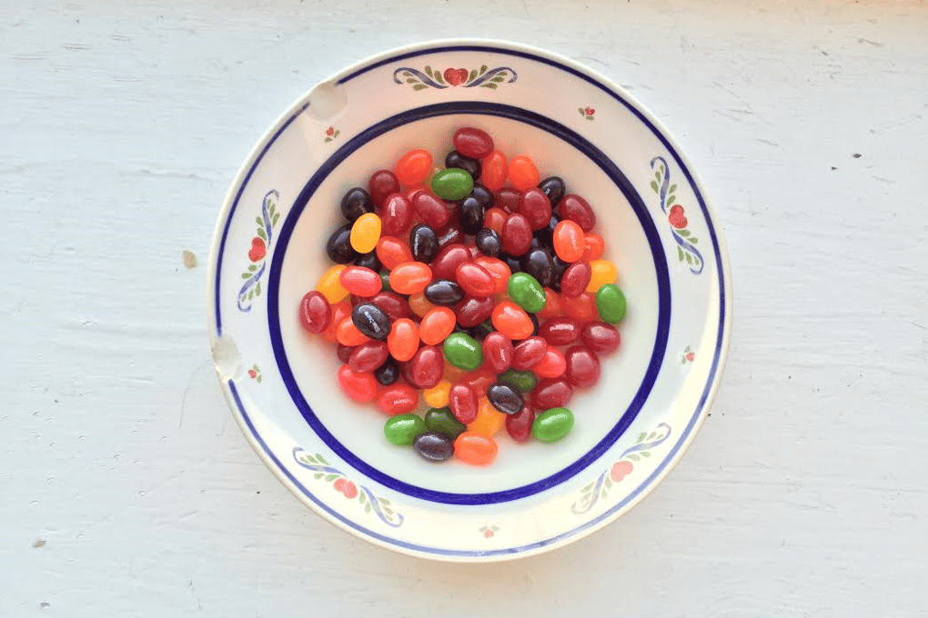 bowl of jelly beans