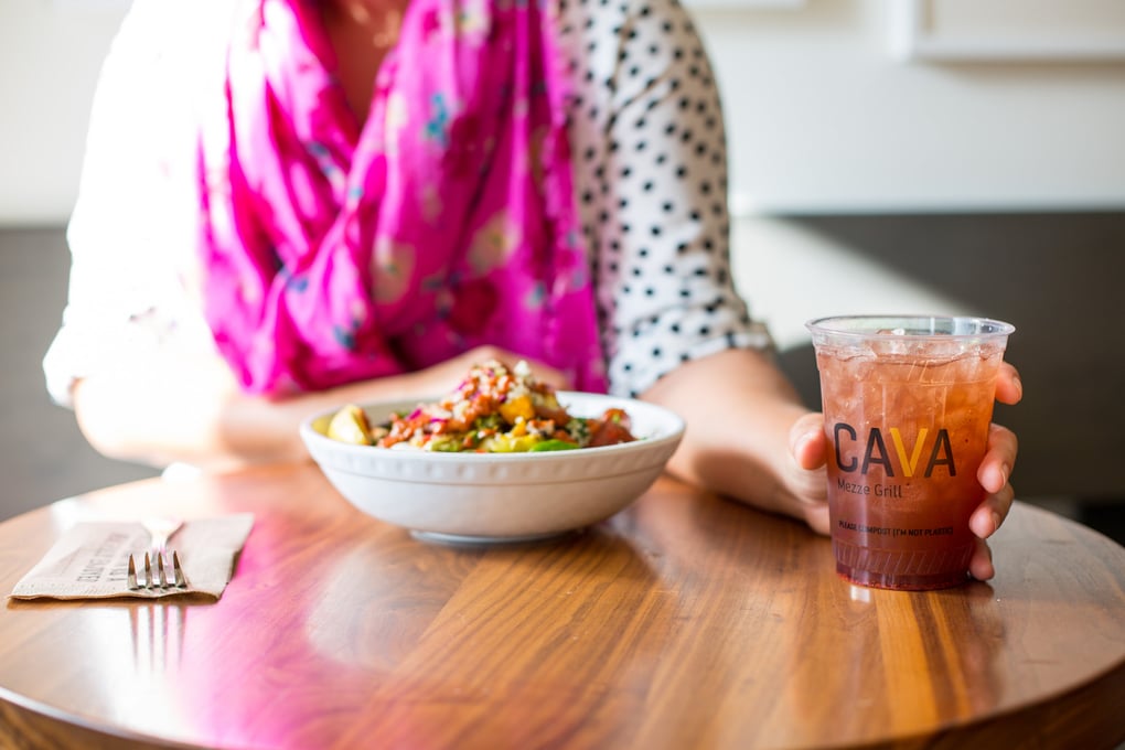 Bowl and Juice Together Winter 2016 Photo courtesy Cava Grill