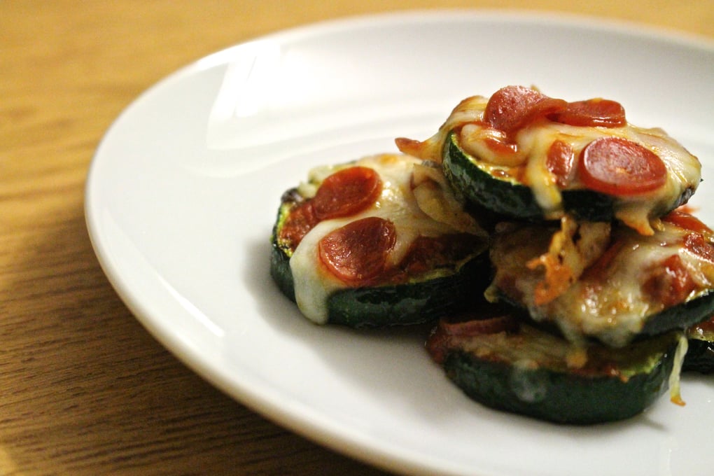 zucchini pizza bites