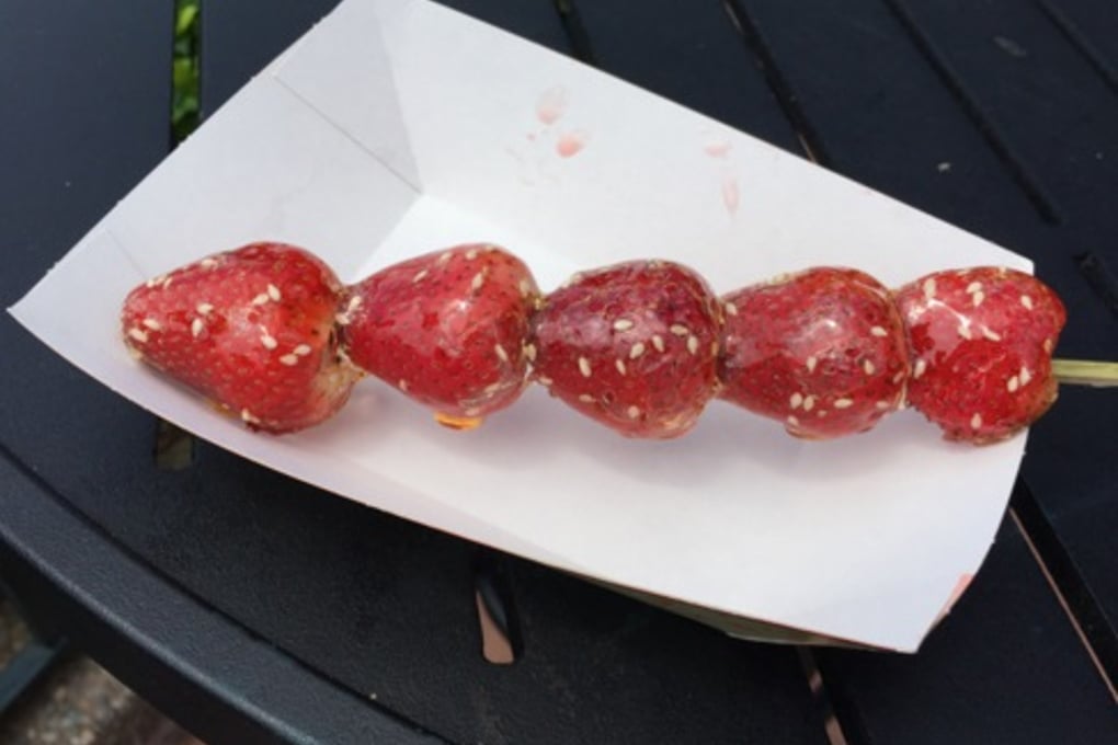 candied strawberries