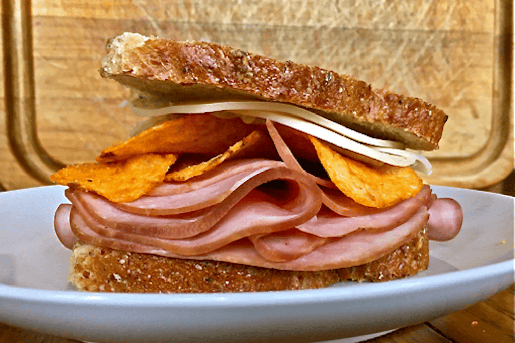 spoon ham and cheese