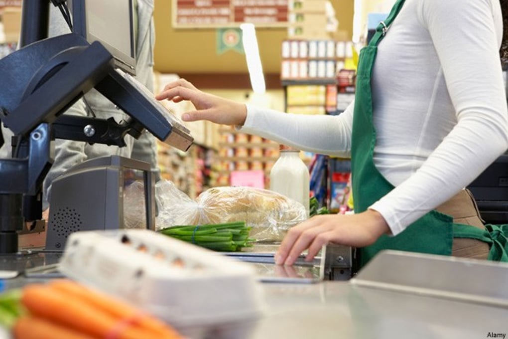 grocery store cashier