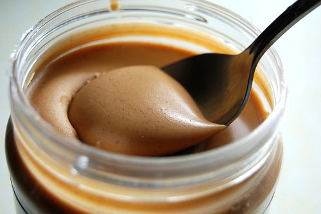 spooned peanut butter photo Tumblr