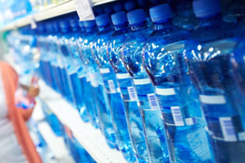 supermarket water bottles shutterstock 300