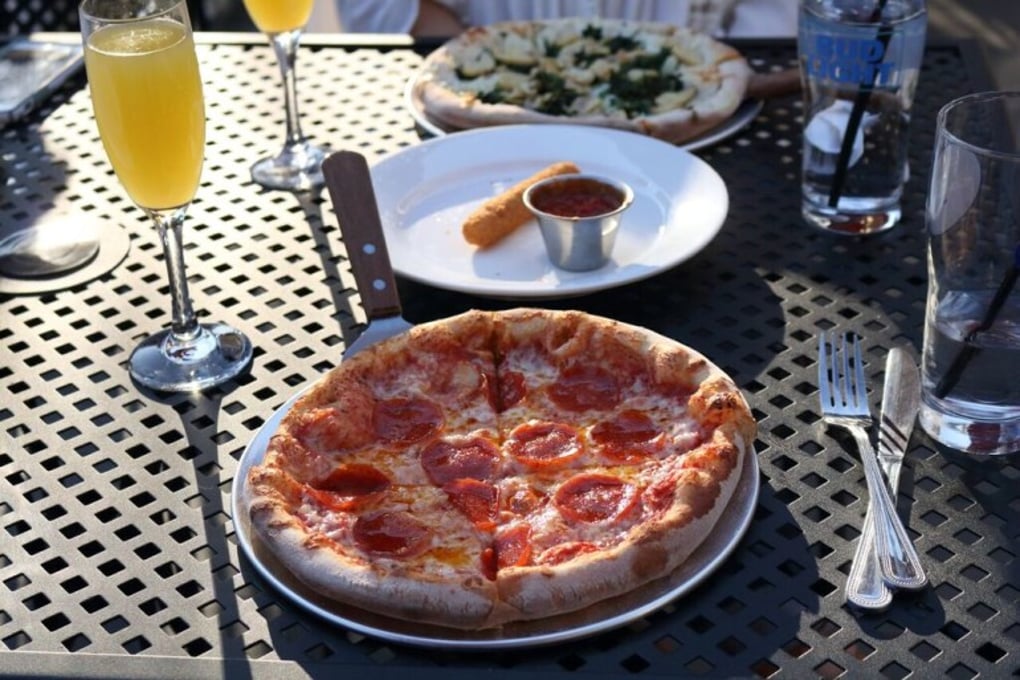 Photo of Pizzas and Mimosas at Brick Haus Pizza e1461003378669