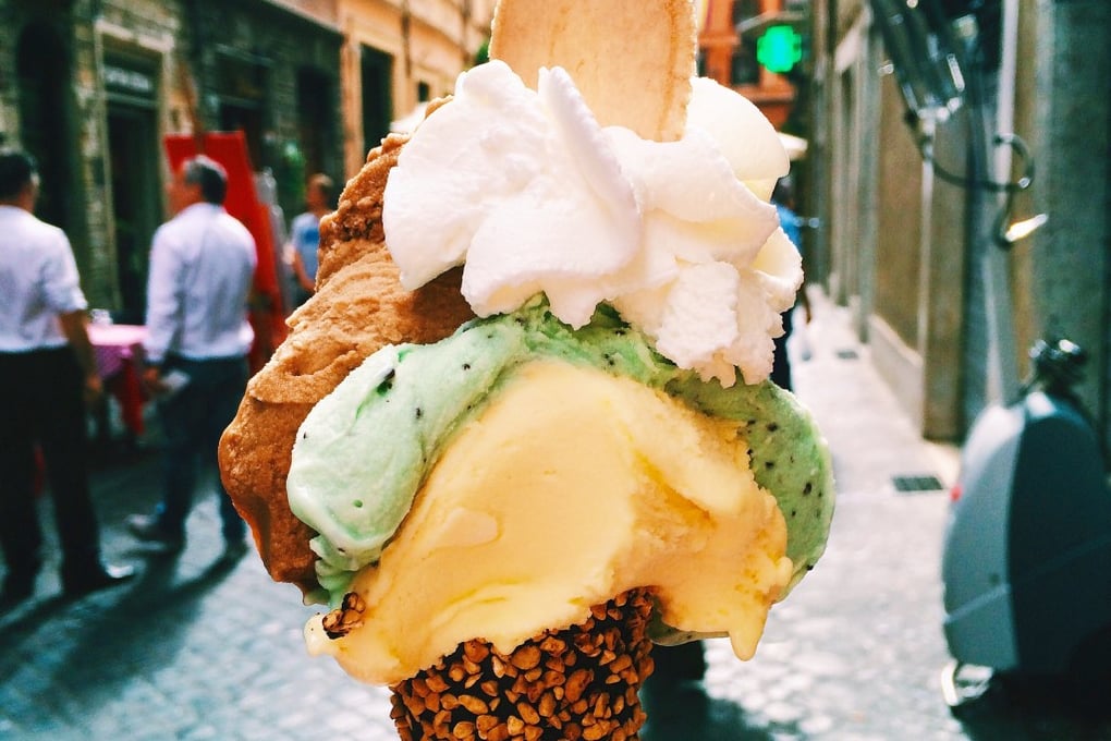 Study Abroad gelato