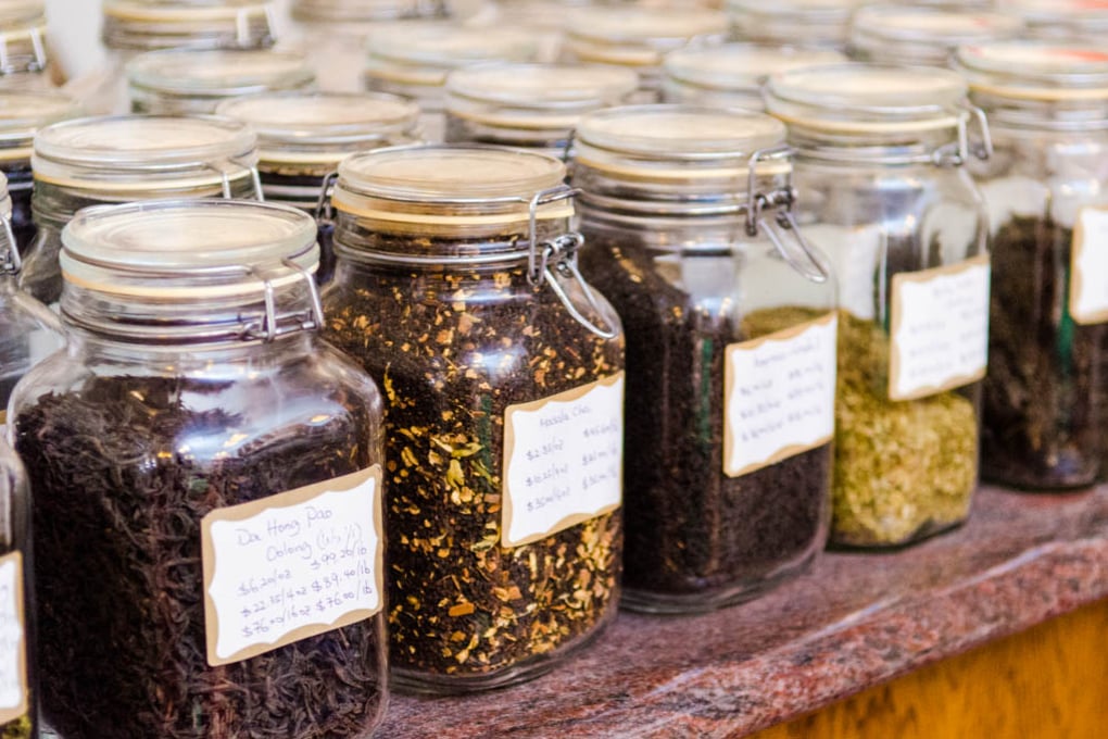 Jars of tea