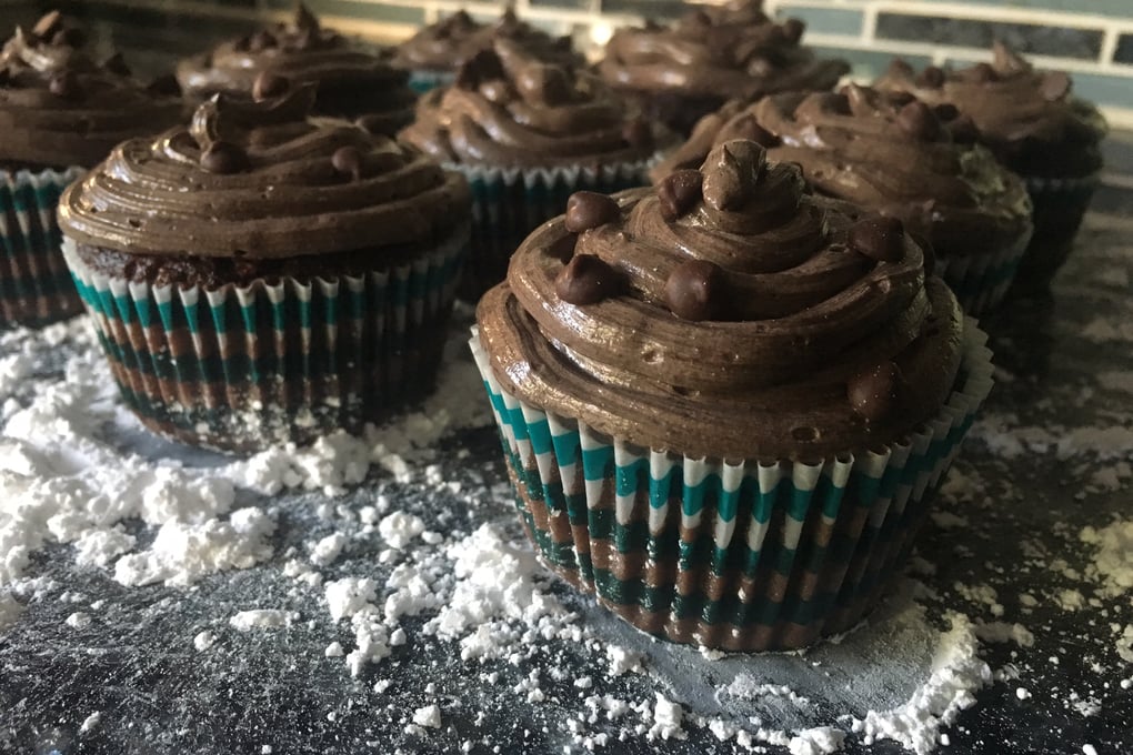 Chocolate Nutella Cupcake