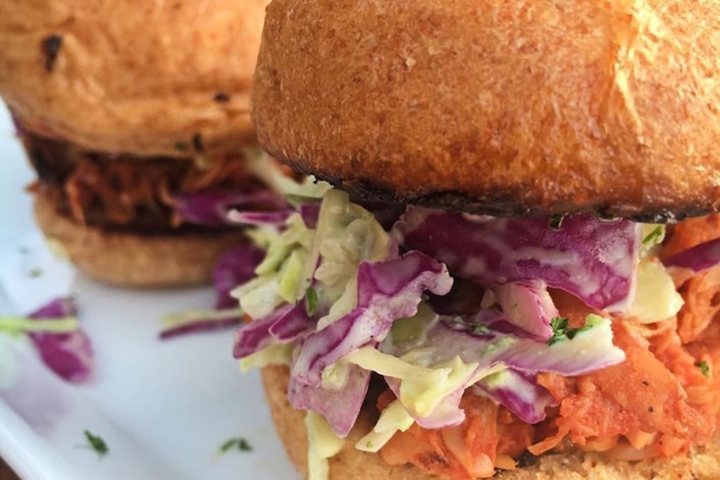 BBQ Jackfruit Sliders Seabird Kitchen MisaRea