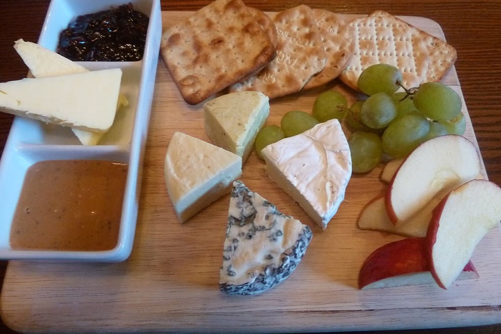 Welsh cheese board