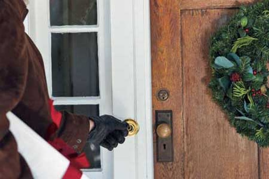 ringing the doorbell
