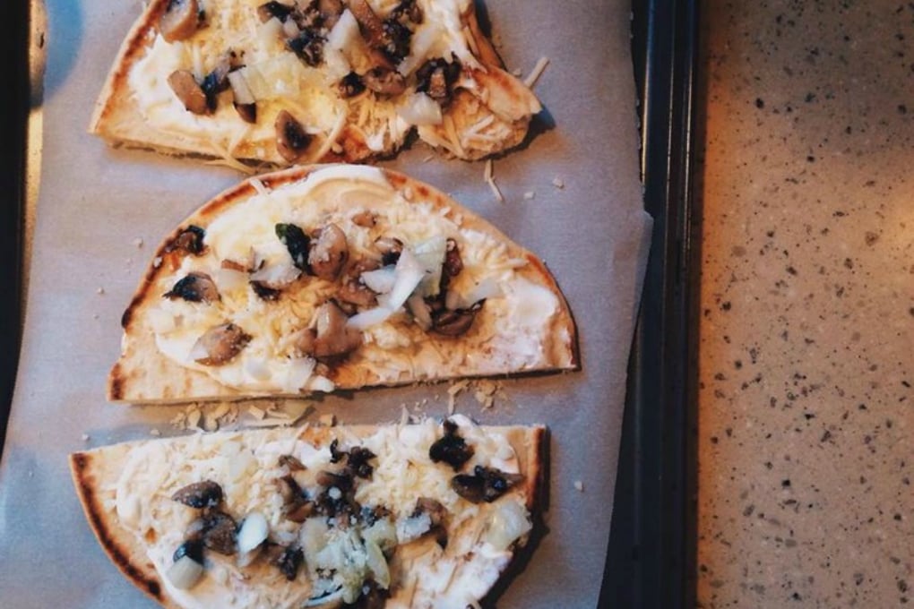mushroom pizza