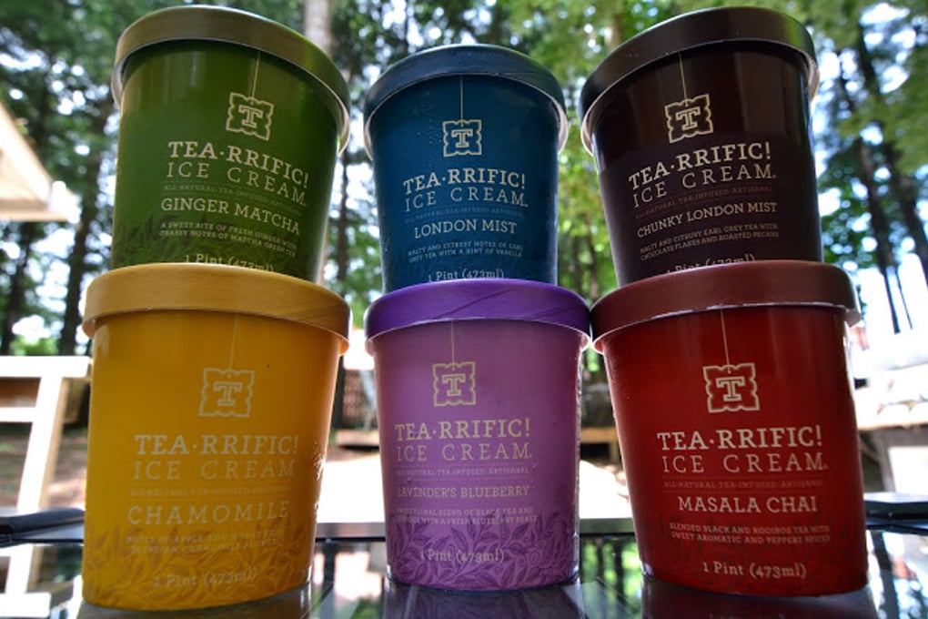 tea riffic ice creams
