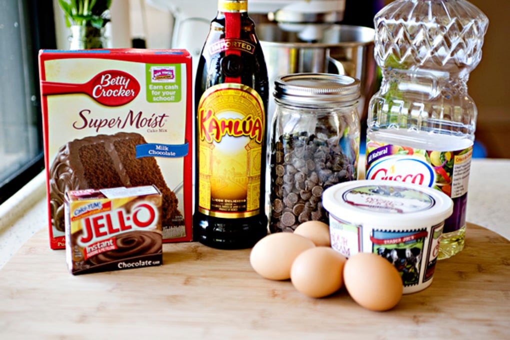 chocolate kahlua cake