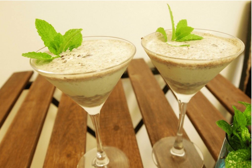 grey goose thin mint milkshake