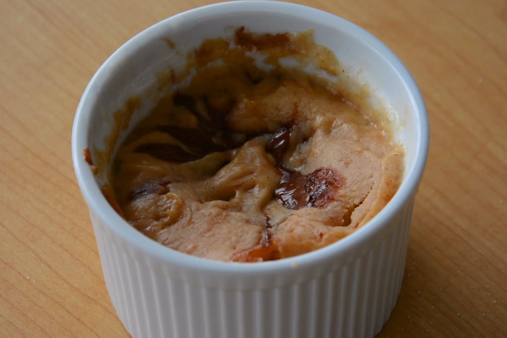 Nutella Peanut Butter Mug Cake Featured